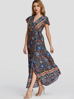 OEM ODM Ladies Red Maxi Dresses