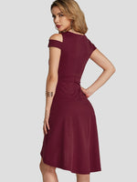ODM Ladies Short Sleeve Sexy Dress