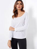 OEM Ladies White T-Shirts