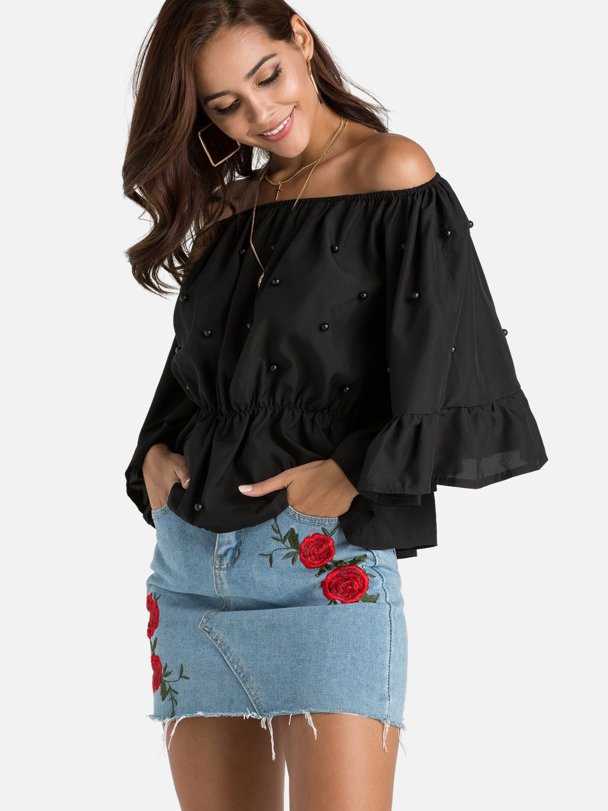 ODM Ladies Long Sleeve Top