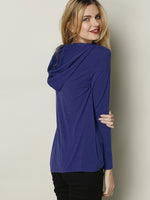 OEM Ladies Blue T-Shirts