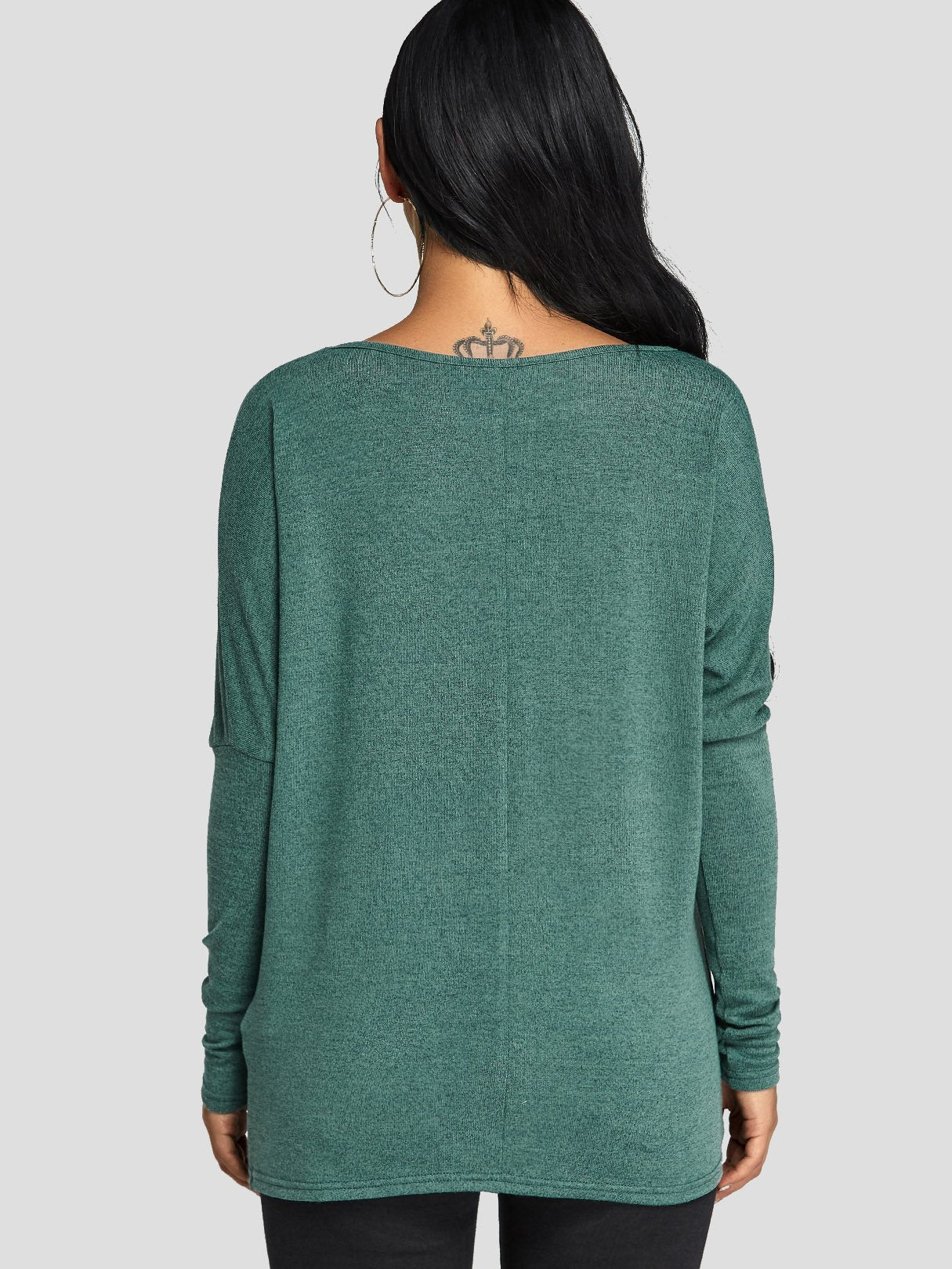 NEW FEELING Womens Green T-Shirts