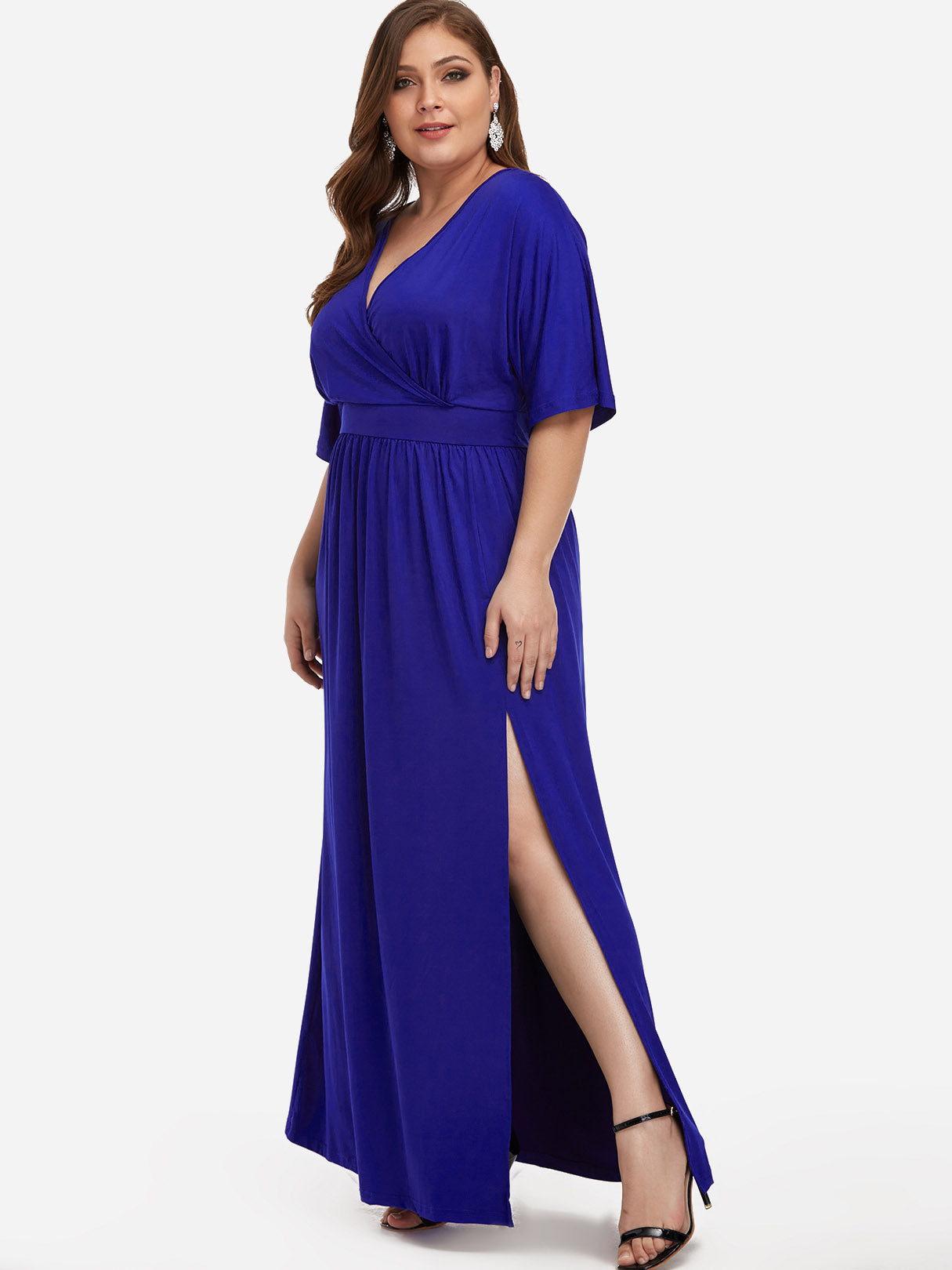Custom Plus Size Full Length Formal Dresses