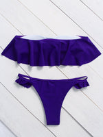 NEW FEELING Womens Royal Bikinis