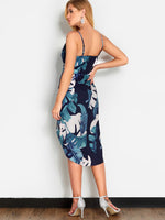 NEW FEELING Womens Navy Midi Dresses