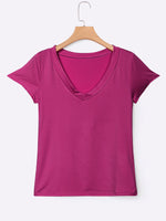 Short Sleeve Summer Blouses