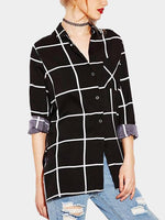 NEW FEELING Womens Black Blouses