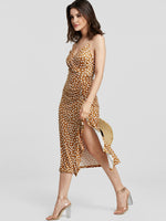 OEM Ladies Yellow Casual Dresses