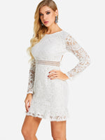 ODM Ladies Long Sleeve Mini Dress