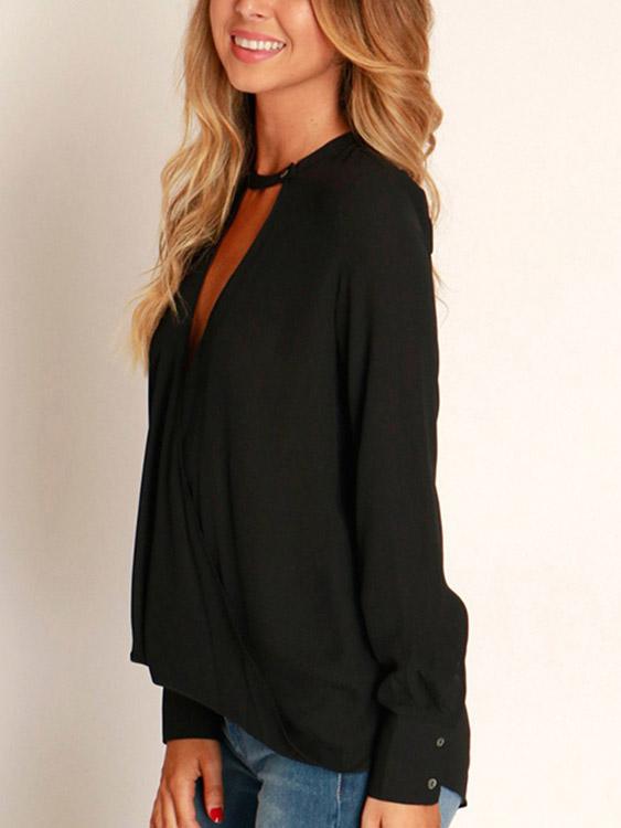 Custom Womens Green Blouses