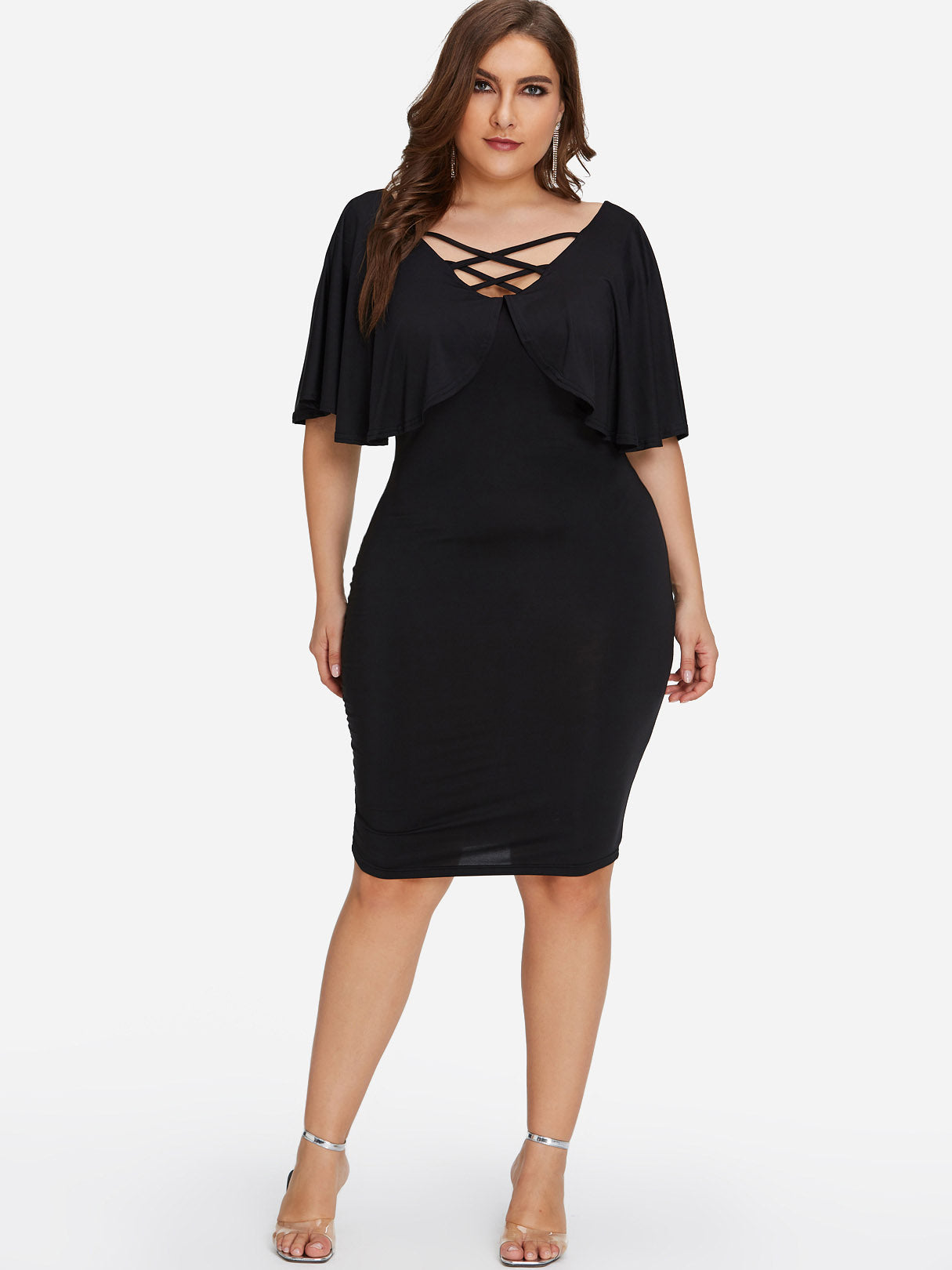 OEM ODM Womens Half Sleeve Plus Size Dresses