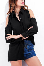 ODM Ladies Long Sleeve Blouses