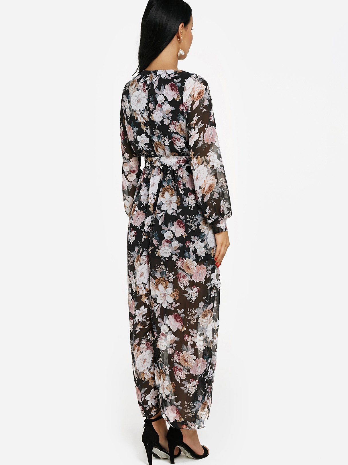 NEW FEELING Womens Black Maxi Dresses