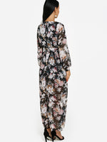 NEW FEELING Womens Black Maxi Dresses