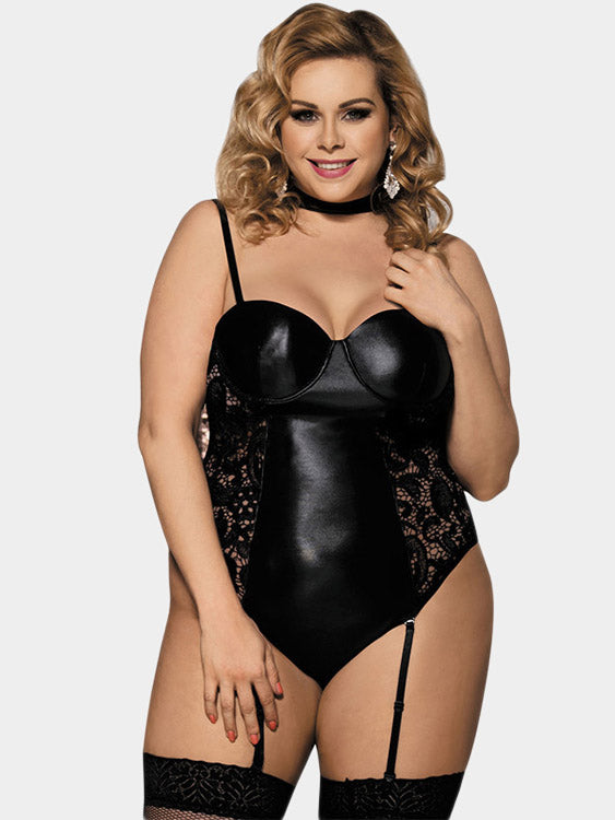 OEM Ladies Black Plus Size Intimates