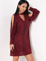 Custom Womens Leopard Dresses