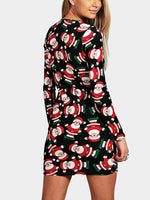NEW FEELING Womens Black Floral Dresses