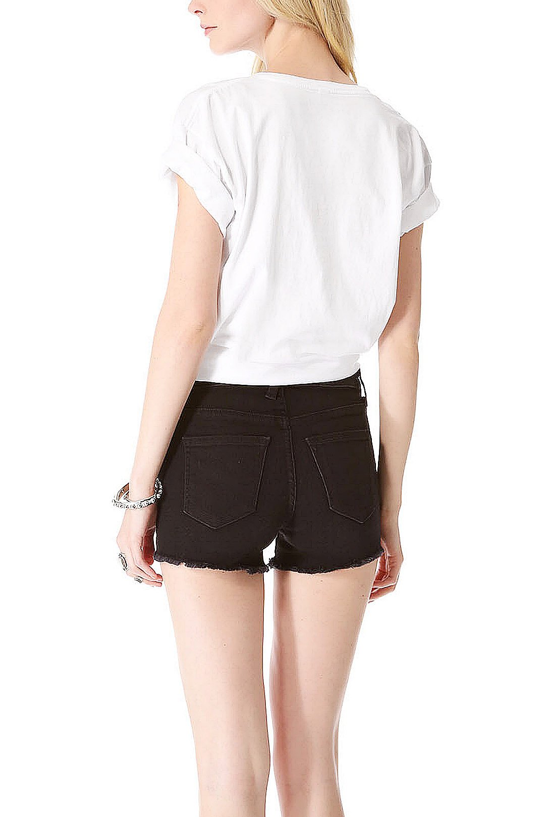 NEW FEELING Womens White T-Shirts