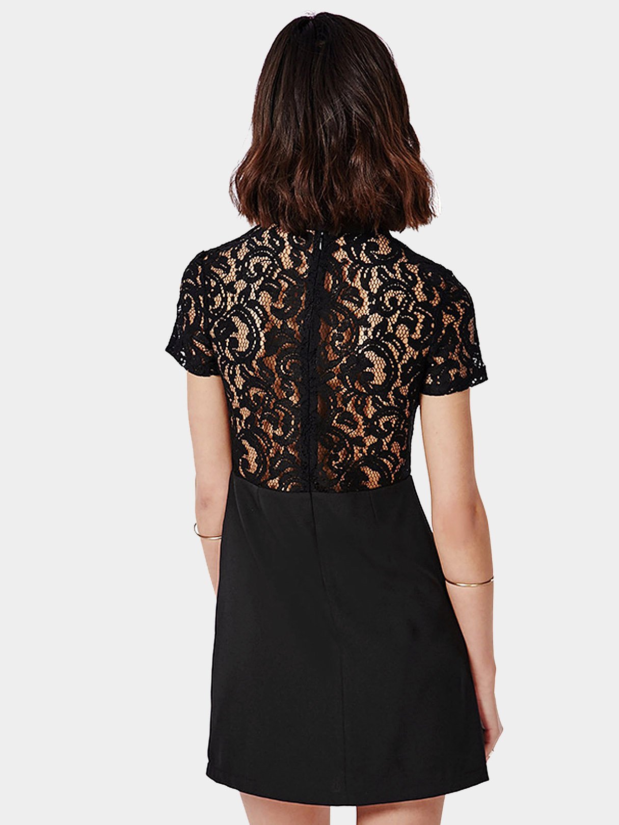 NEW FEELING Womens Black Mini Dresses