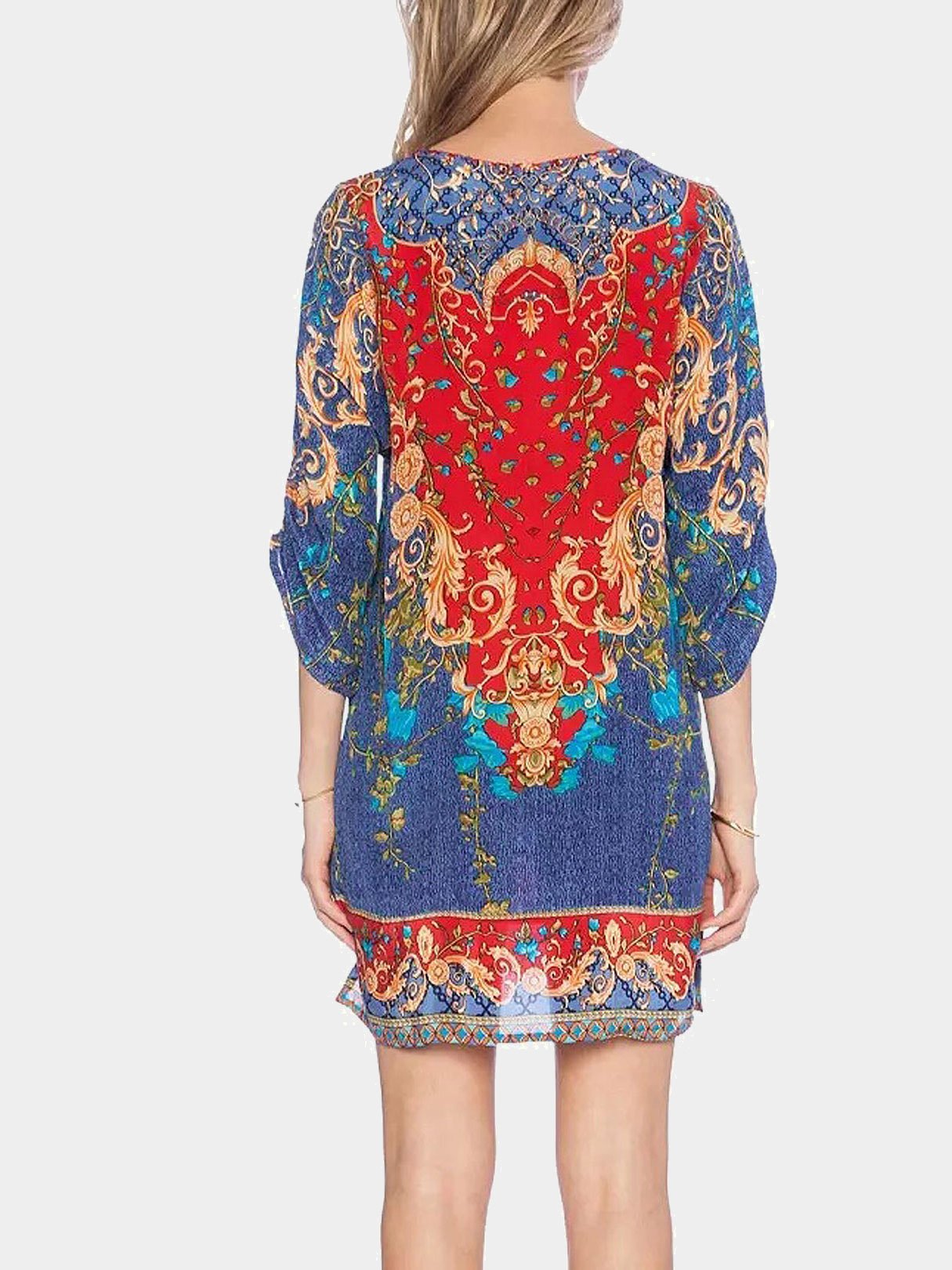 NEW FEELING Womens Multi Casual Dresses