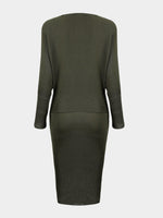 NEW FEELING Womens Grey Casual Dresses
