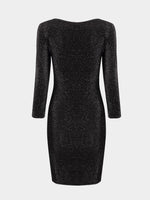 NEW FEELING Womens Black Casual Dresses