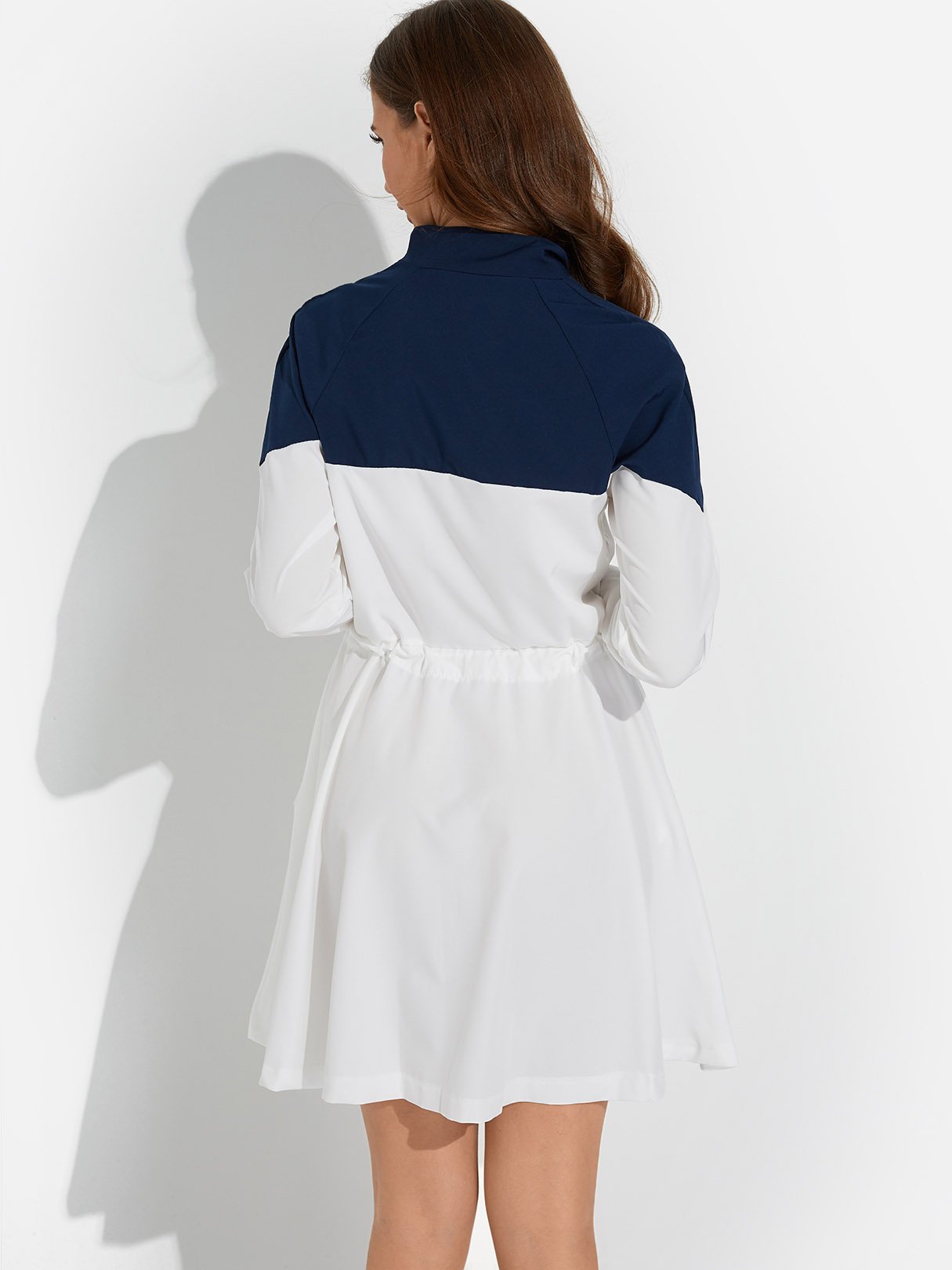 NEW FEELING Womens White Casual Dresses