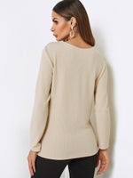 Custom Ladies V-Neck Top