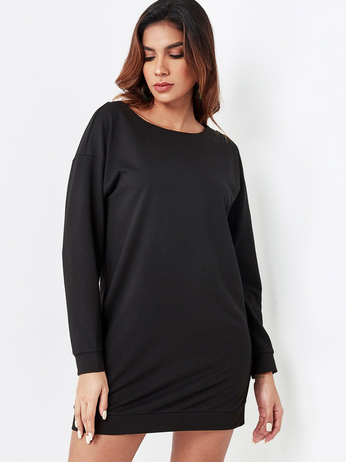 ODM Ladies Long Sleeve Mini Dress