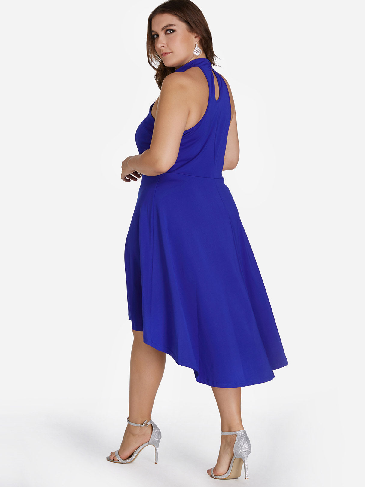 Custom Purple Plus Size Prom Dresses