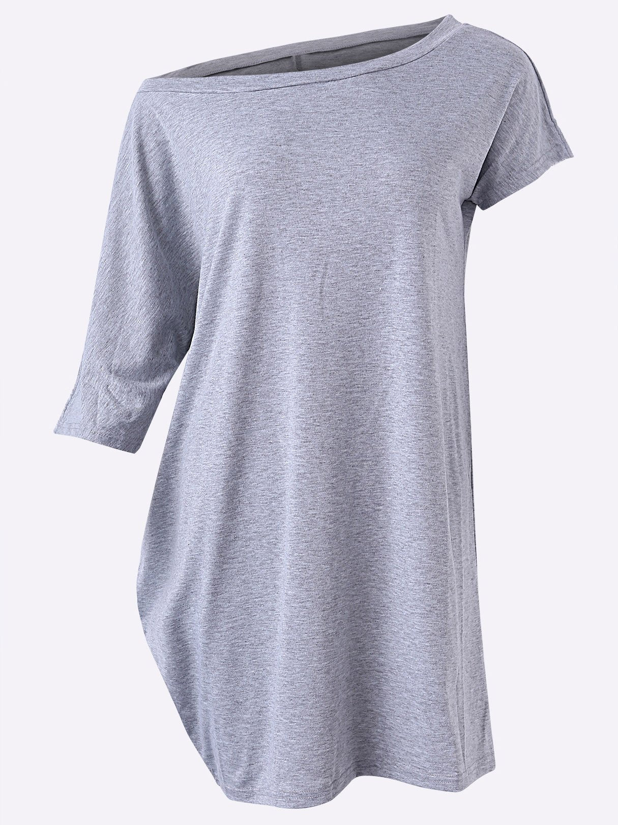 OEM Ladies Grey Shirt Dresses