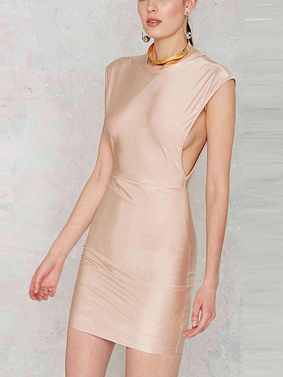 OEM Ladies Rose Mini Dresses