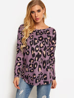OEM Ladies Leopard T-Shirts