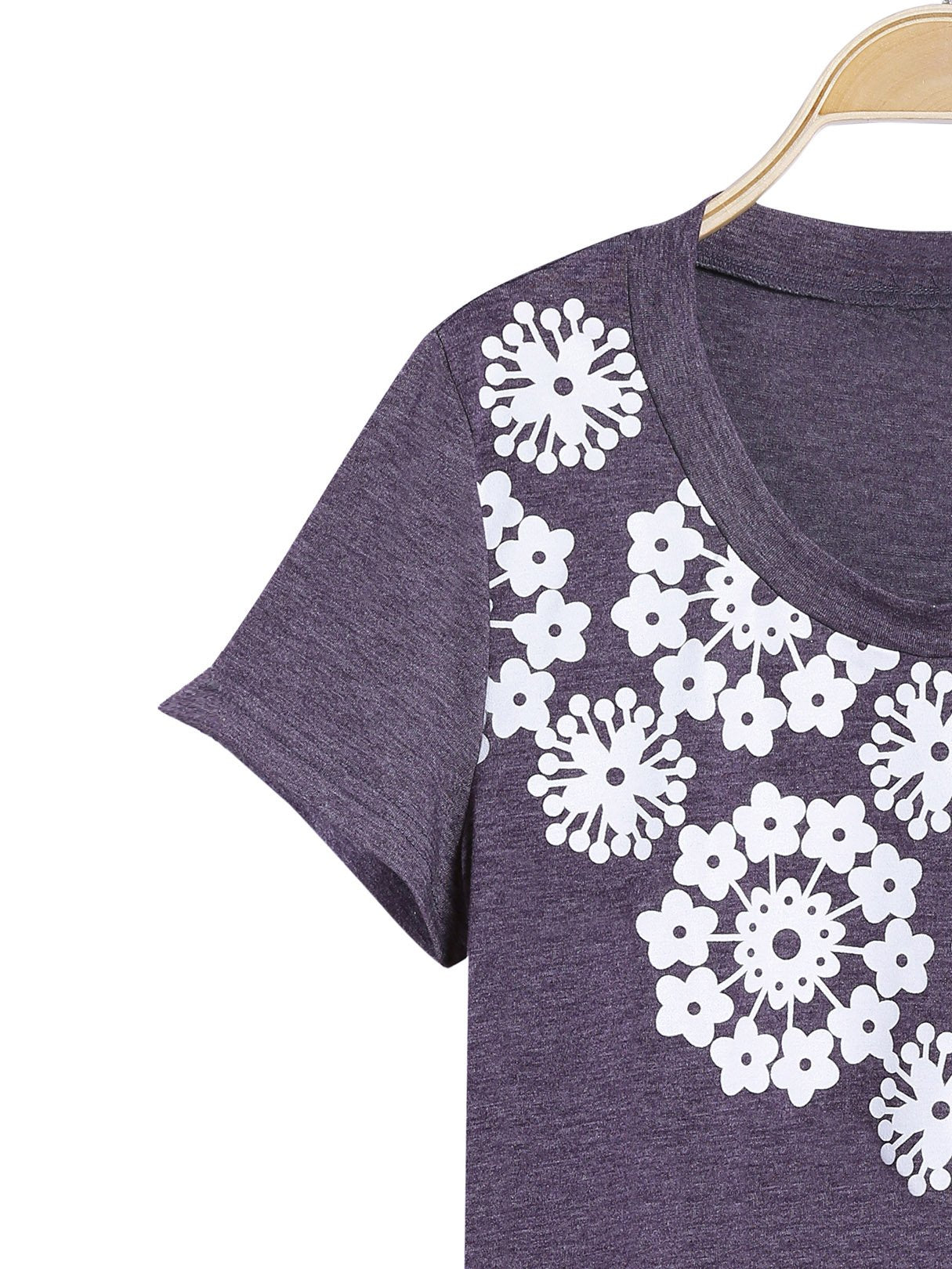 OEM Ladies Purple T-Shirts