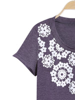 OEM Ladies Purple T-Shirts
