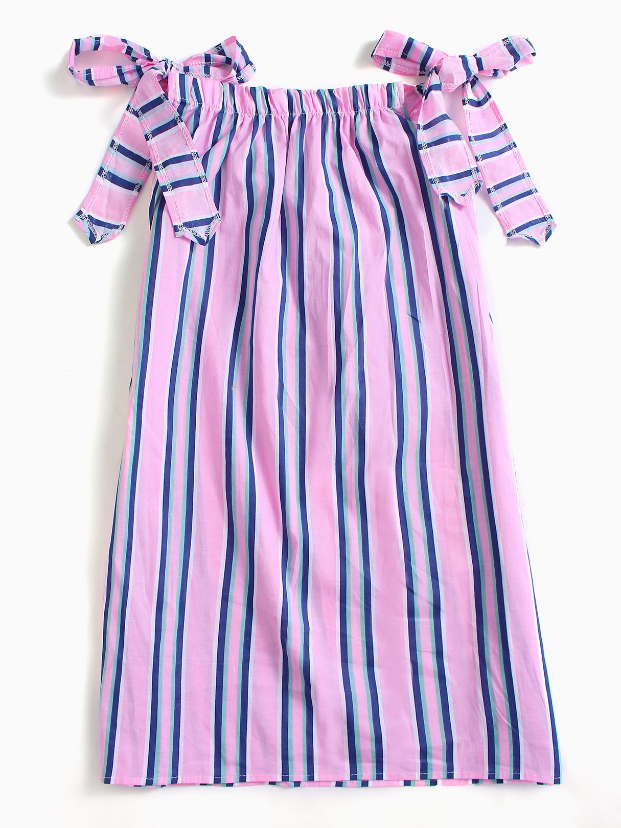 NEW FEELING Womens Pink Off The Shoulder Dresses