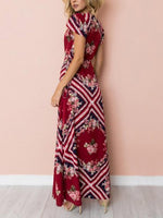 NEW FEELING Womens Red Maxi Dresses