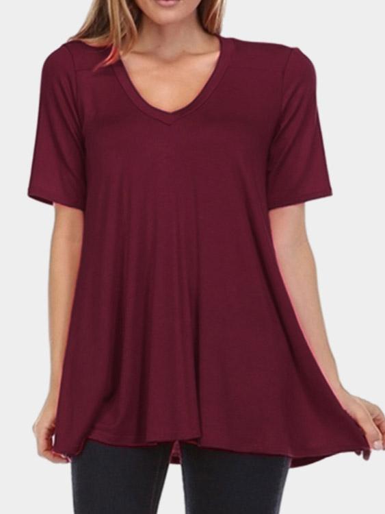 Custom Ladies V-Neck T-Shirts