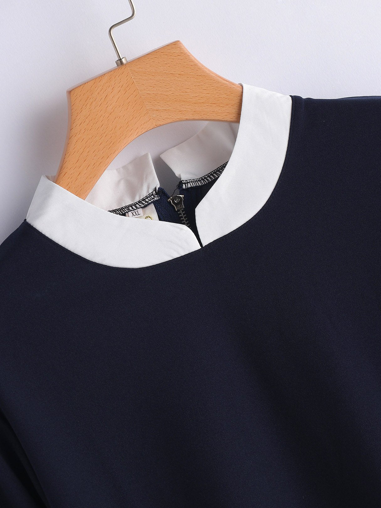 OEM Ladies Navy Plus Size Tops