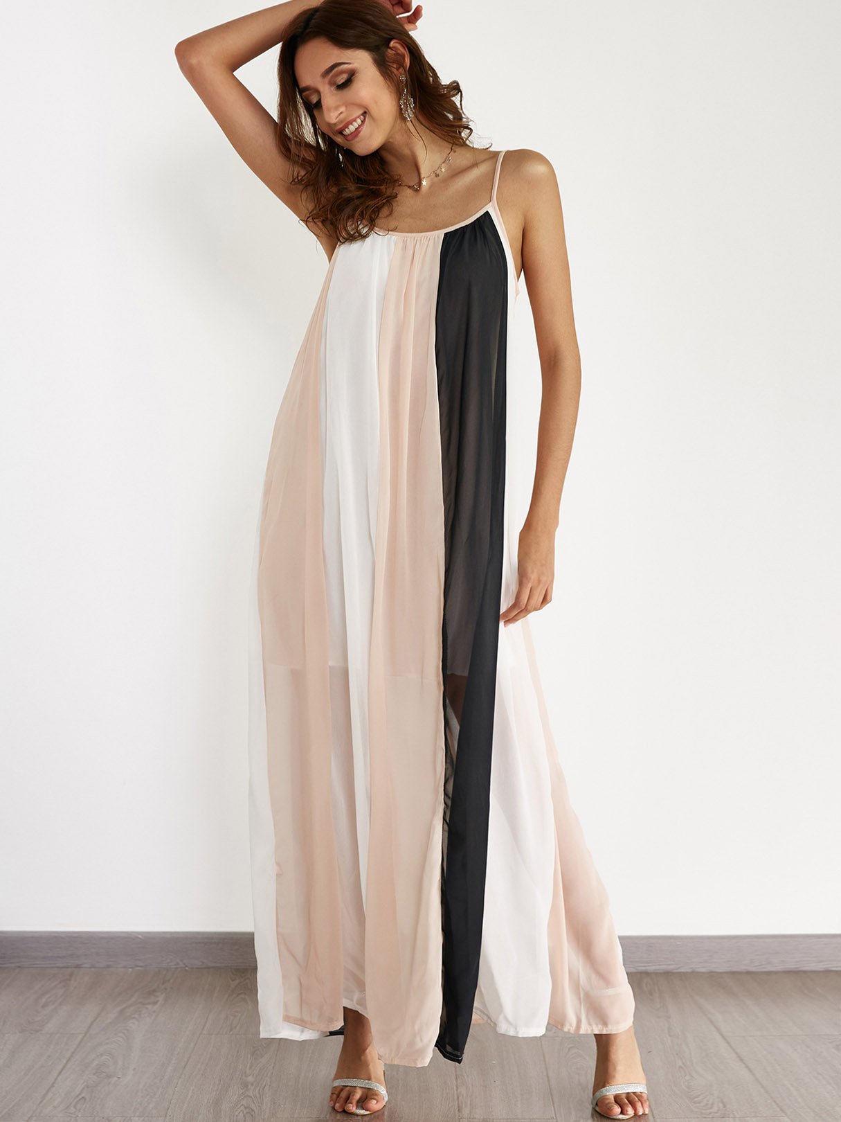 ODM Ladies Sleeveless Maxi Dress