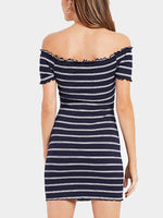 NEW FEELING Womens Blue Mini Dresses