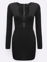 OEM ODM Womens Long Sleeve Sexy Dress