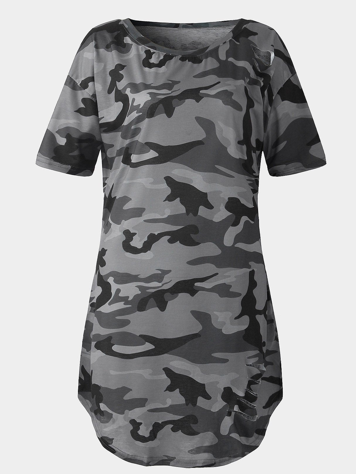 NEW FEELING Womens Army Green Casual Dresses
