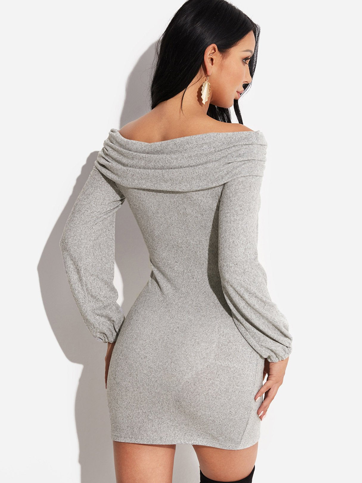Womens Long Sleeve Dress