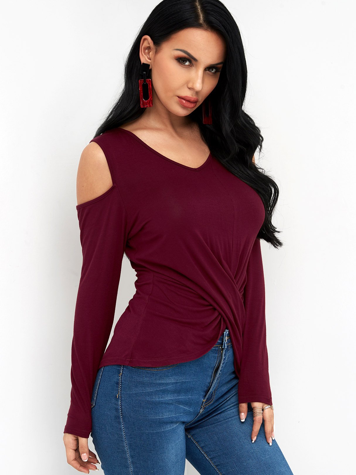 ODM Ladies Long Sleeve T-Shirts