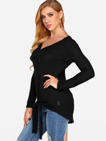 OEM Ladies Black T-Shirts