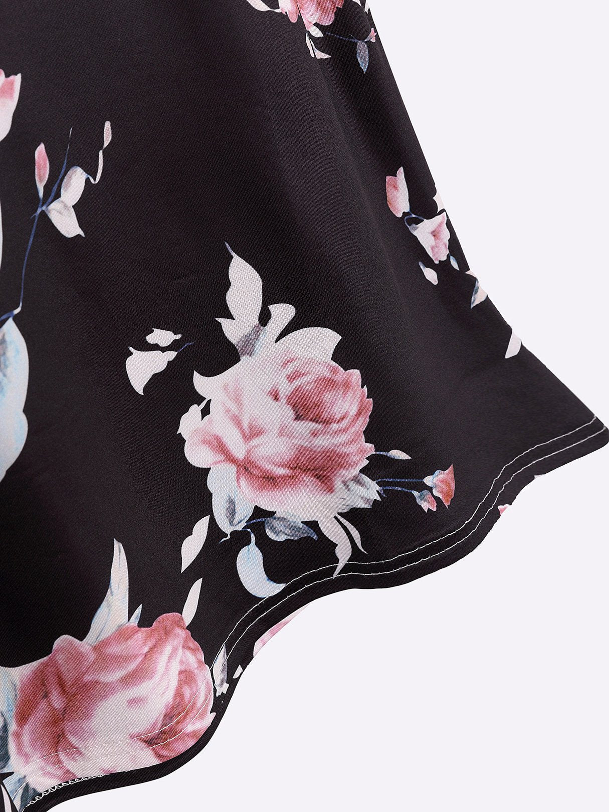 Custom Womens Floral Print T-Shirts
