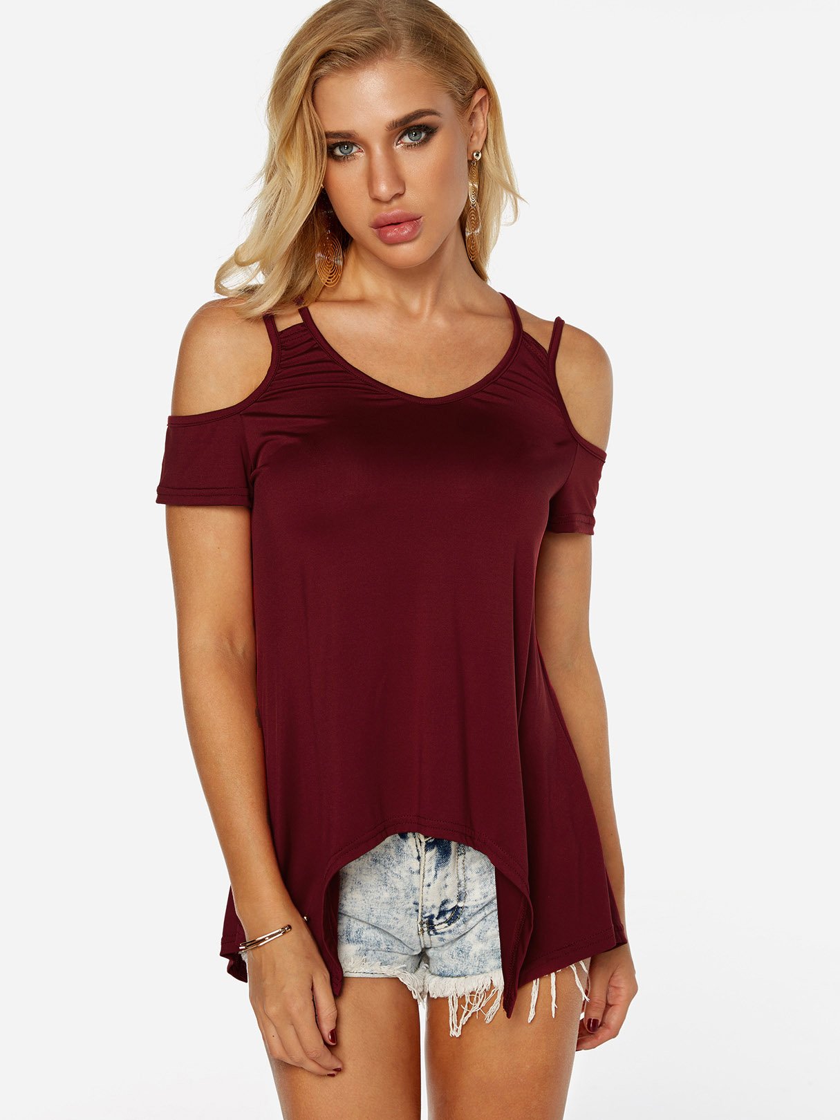 ODM Ladies Short Sleeve Top