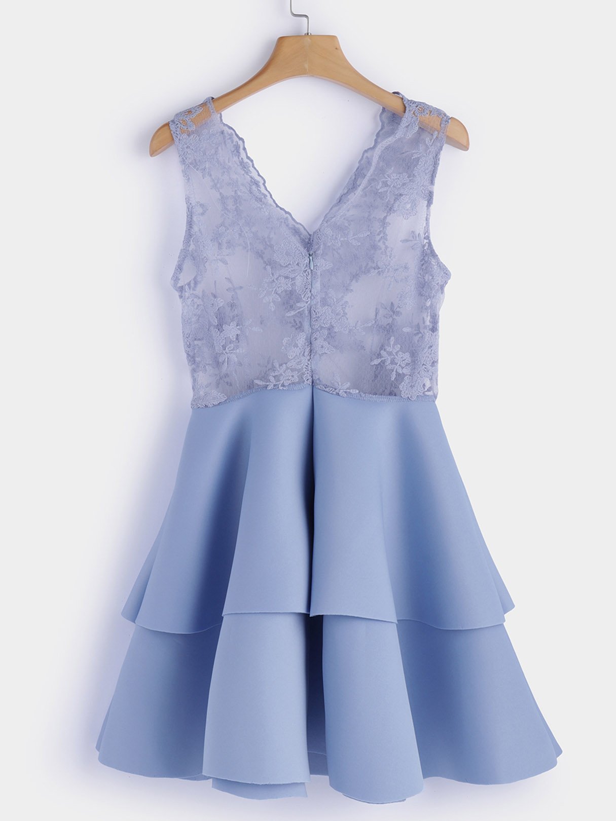 Custom Ladies V-Neck Dresses