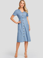 OEM ODM Simple Off White Dress